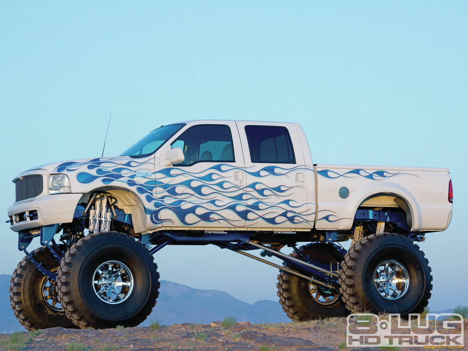 , custom, pick, up, ford